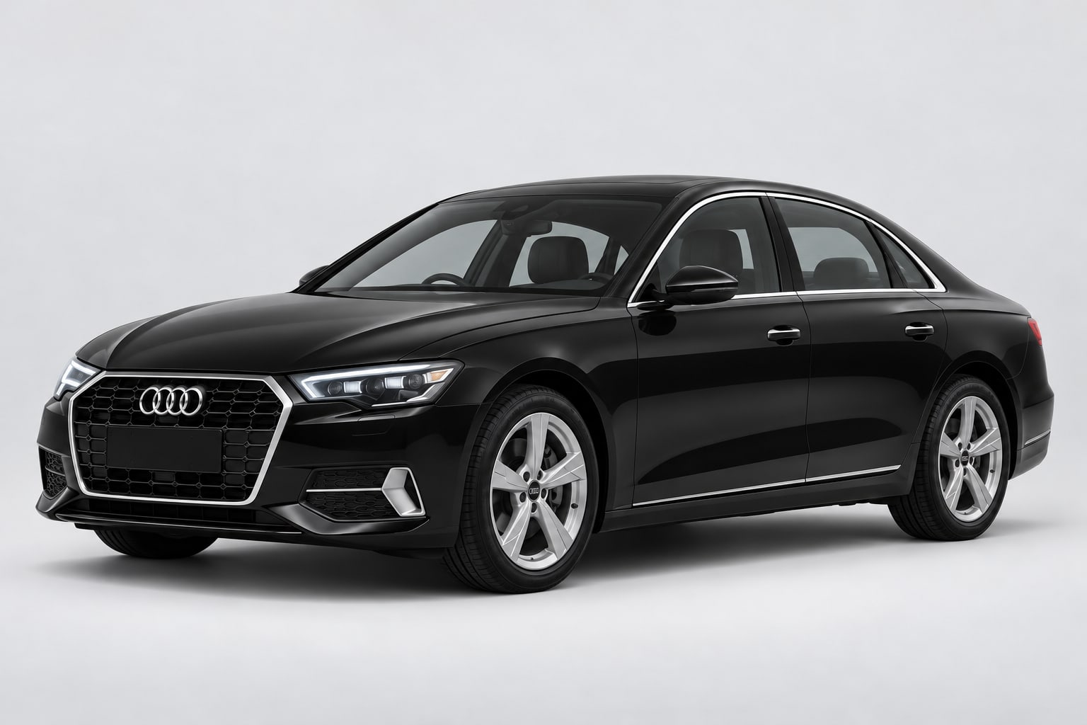 Audi A6 chauffeur-driven car rental in Delhi. Arista fleet
